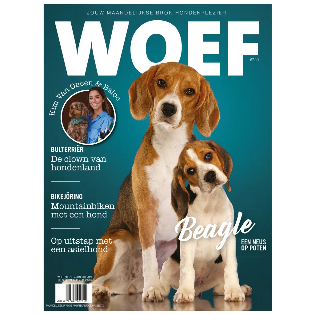 Portfolio Hondermooi covers voor WOEF magazine